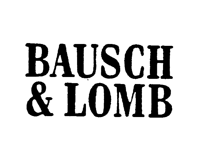 Trademark Logo BAUSCH & LOMB