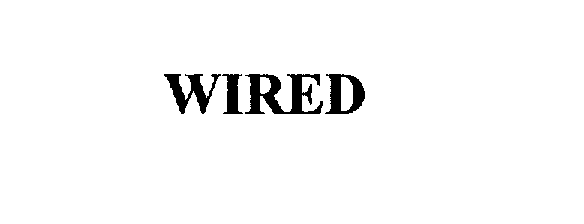 Trademark Logo WIRED