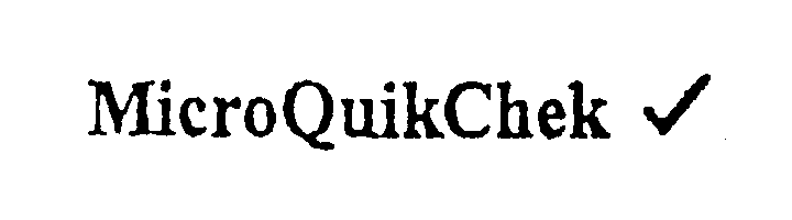  MICROQUIKCHEK