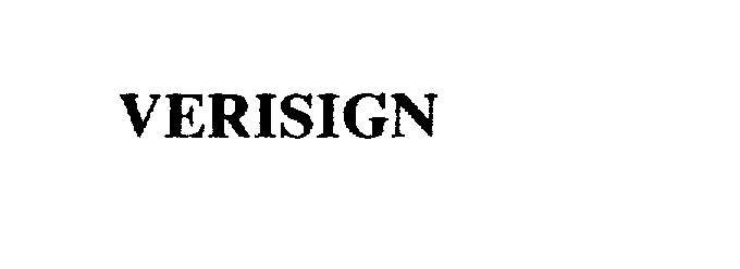 Trademark Logo VERISIGN