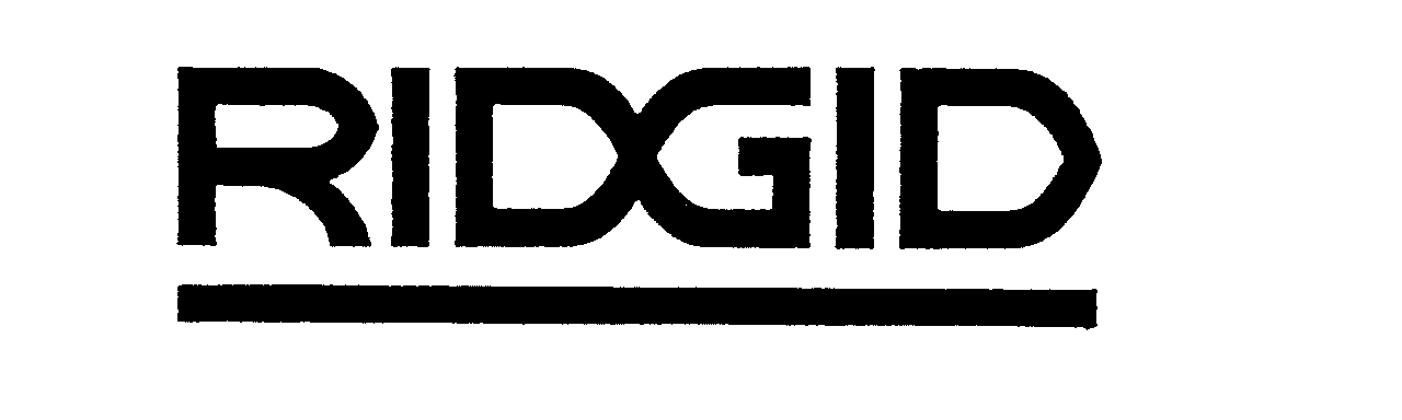 Trademark Logo RIDGID