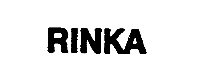 Trademark Logo RINKA