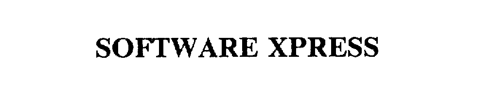 Trademark Logo SOFTWARE XPRESS