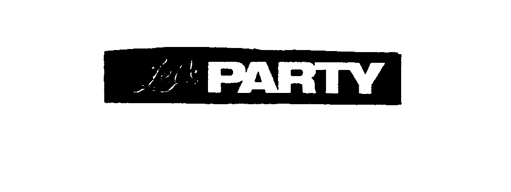 Trademark Logo LET'S PARTY