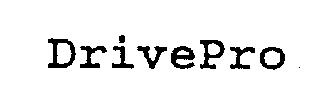 Trademark Logo DRIVEPRO