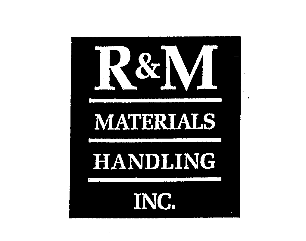  R&amp;M MATERIALS HANDLING INC.