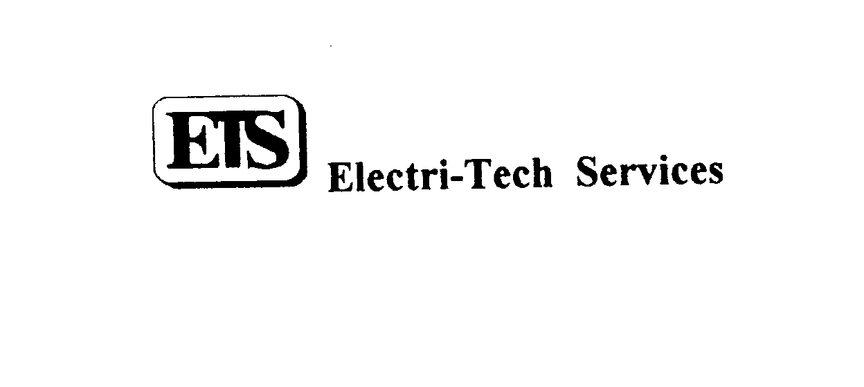 Trademark Logo ETS ELECTRI-TECH SERVICES