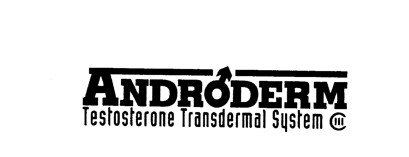Trademark Logo ANDRODERM TESTOSTERONE TRANSDERMAL SYSTEM