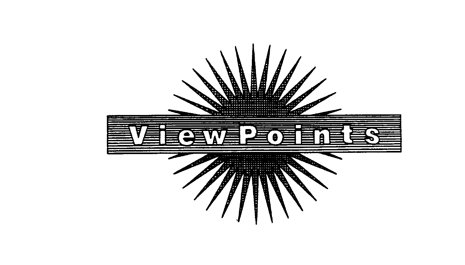 Trademark Logo VIEWPOINTS