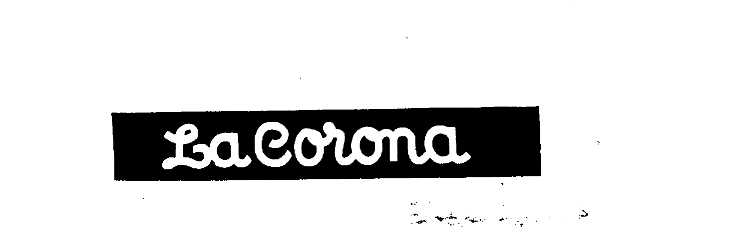 Trademark Logo LA CORONA