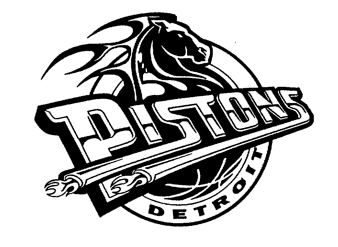 Trademark Logo DETROIT PISTONS