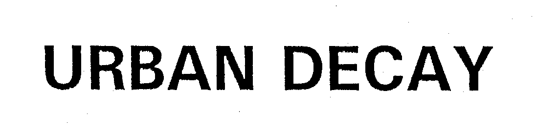 Trademark Logo URBAN DECAY
