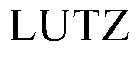 Trademark Logo LUTZ