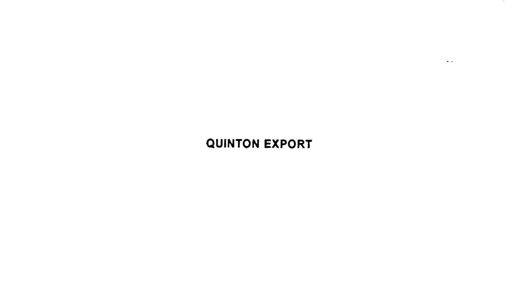  QUINTON EXPORT
