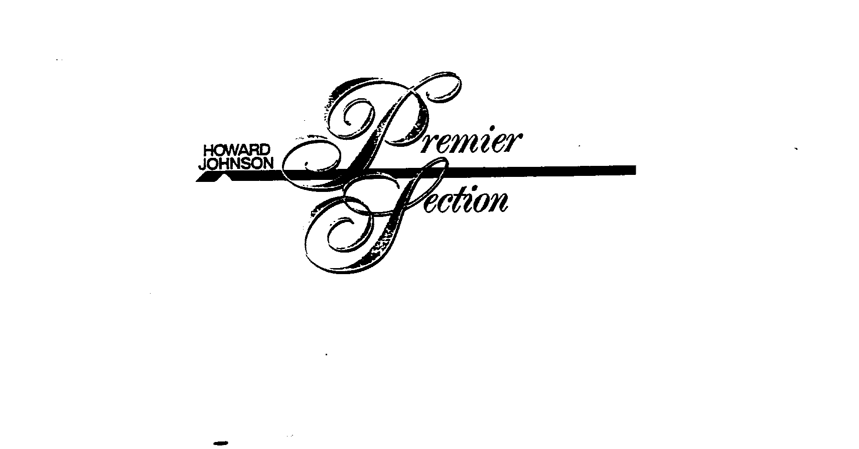 Trademark Logo HOWARD JOHNSON PREMIER SECTION