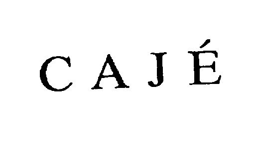 Trademark Logo CAJE