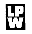 Trademark Logo LPW