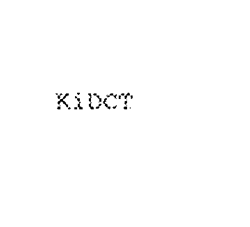 Trademark Logo KIDCT