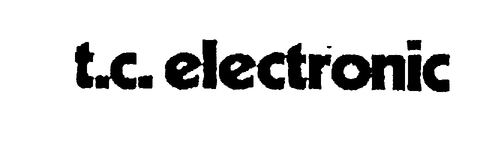 Trademark Logo T.C. ELECTRONIC