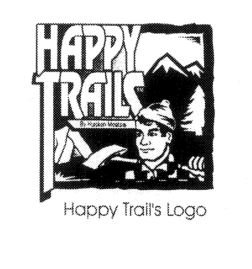 Trademark Logo HAPPY TRAILS BY HUISKEN