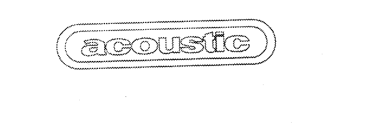 Trademark Logo ACOUSTIC