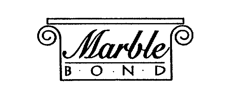 Trademark Logo MARBLE BOND