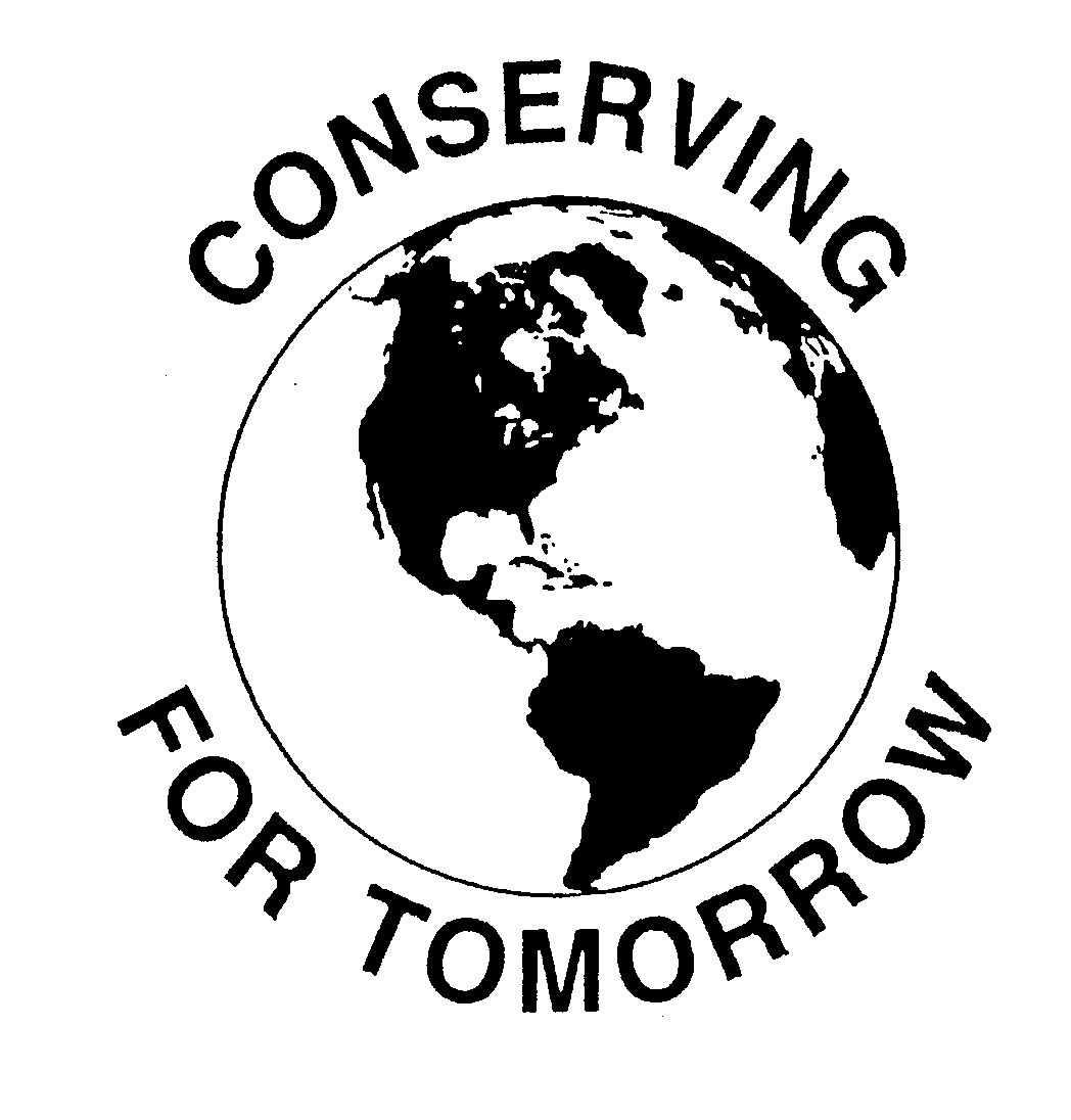 Trademark Logo CONSERVING FOR TOMORROW