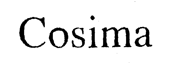 Trademark Logo COSIMA