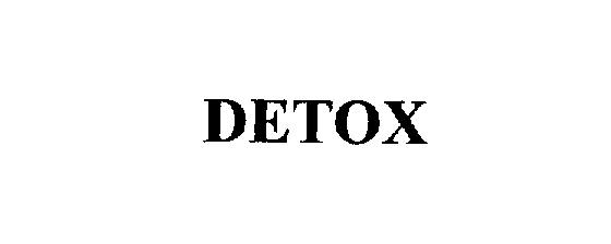 Trademark Logo DETOX