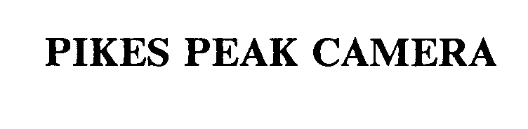 Trademark Logo PIKES PEAK CAMERA