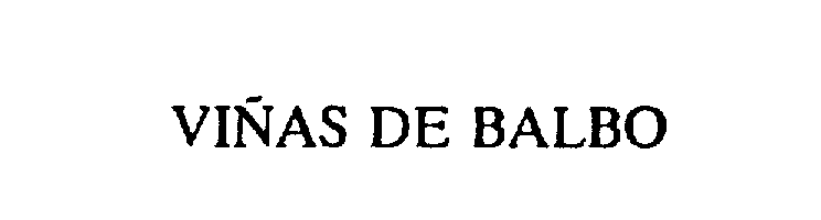  VINAS DE BALBO