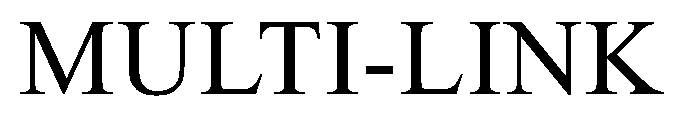 Trademark Logo MULTI-LINK