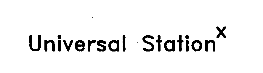 Trademark Logo UNIVERSAL STATION