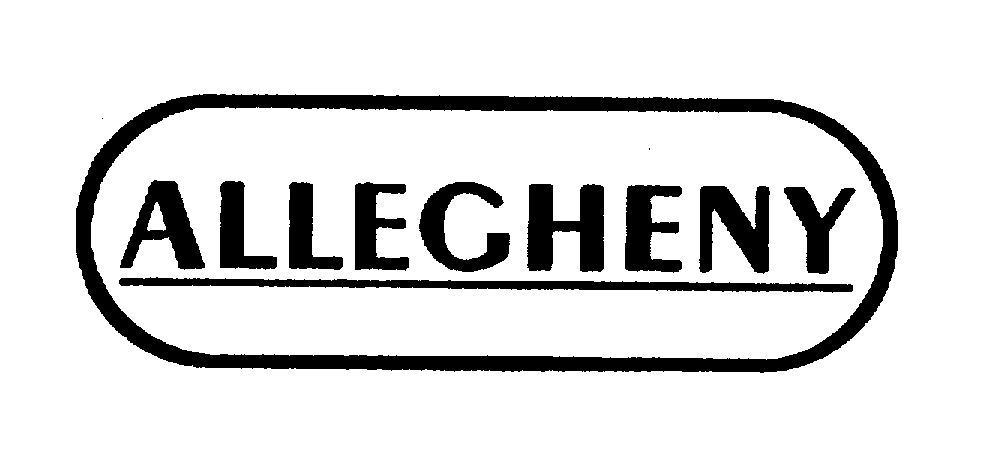 Trademark Logo ALLEGHENY
