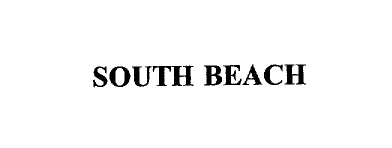 Trademark Logo SOUTH BEACH