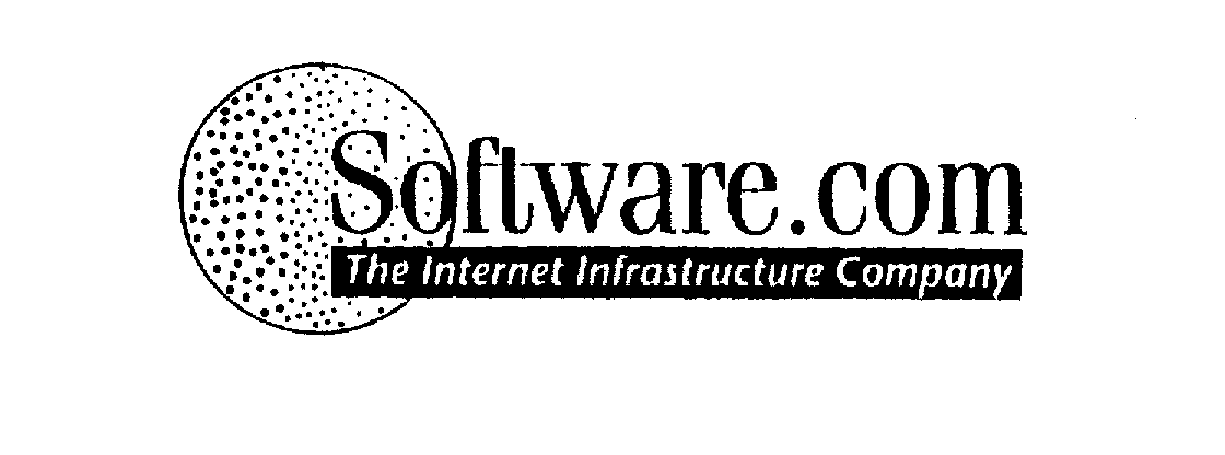 Trademark Logo SOFTWARE.COM THE INTERNET INFRASTRUCTURE COMPANY