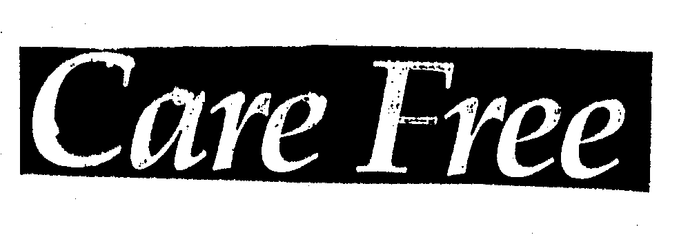 Trademark Logo CARE FREE