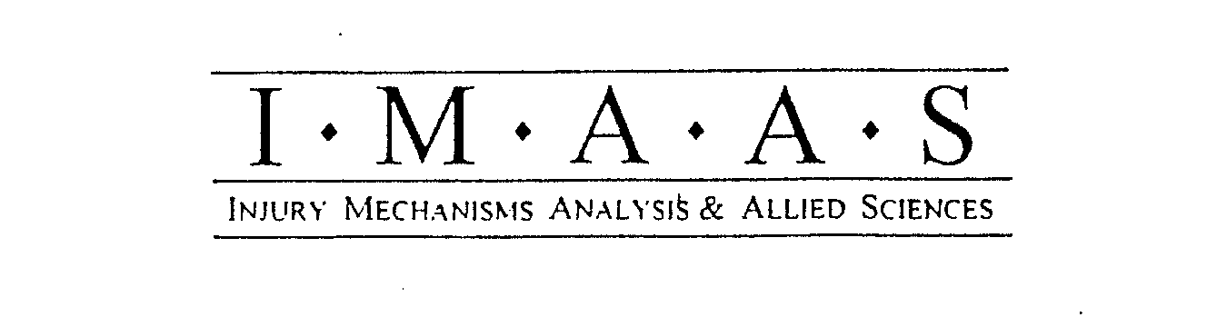  IMAAS INJURY MECHANISMS ANALYSIS &amp; ALLIED SCIENCES