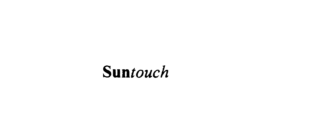Trademark Logo SUNTOUCH