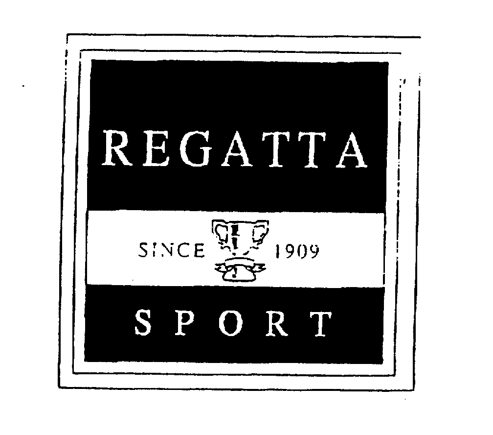 Trademark Logo REGATTA SPORT SINCE 1909