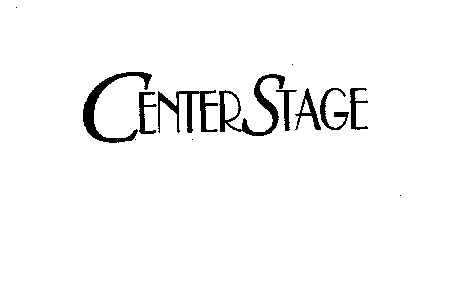 Trademark Logo CENTER STAGE