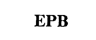 Trademark Logo EPB