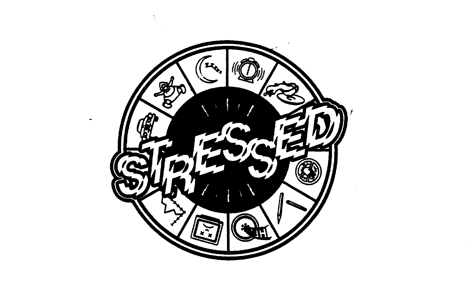 Trademark Logo STRESSED