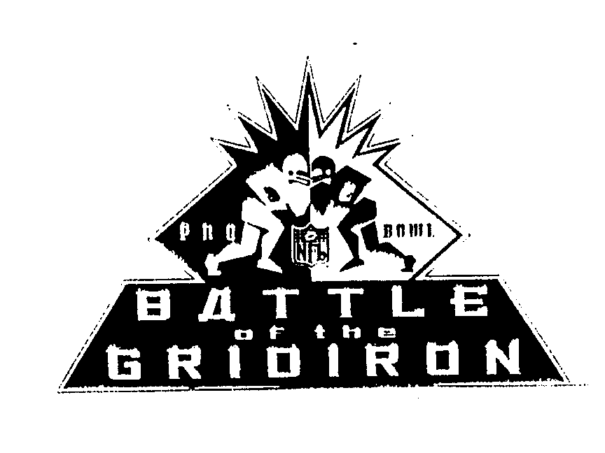 Trademark Logo NFL BATTLE OF THE GRIDIRON PRO BOWL