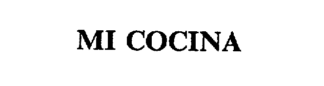 Trademark Logo MI COCINA