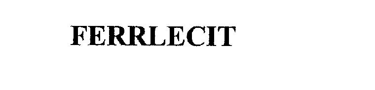 Trademark Logo FERRLECIT