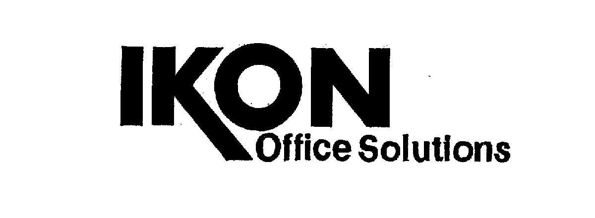  IKON OFFICE SOLUTIONS
