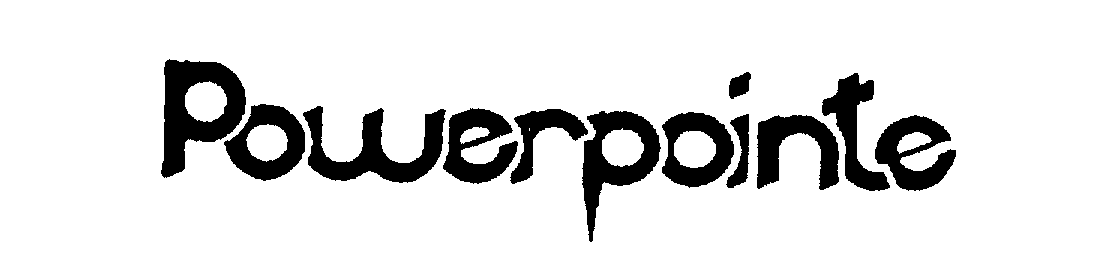 Trademark Logo POWERPOINTE