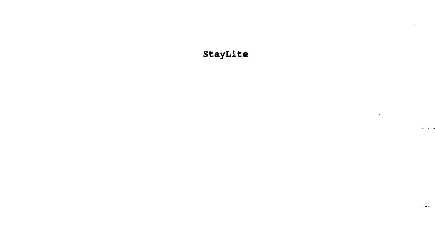 Trademark Logo STAYLITE