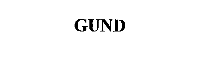  GUND